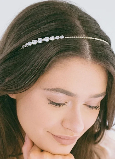 Simple Zircon Headband