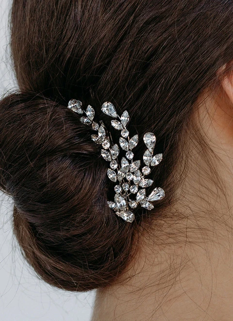 Bridal Zircon Hair Clip