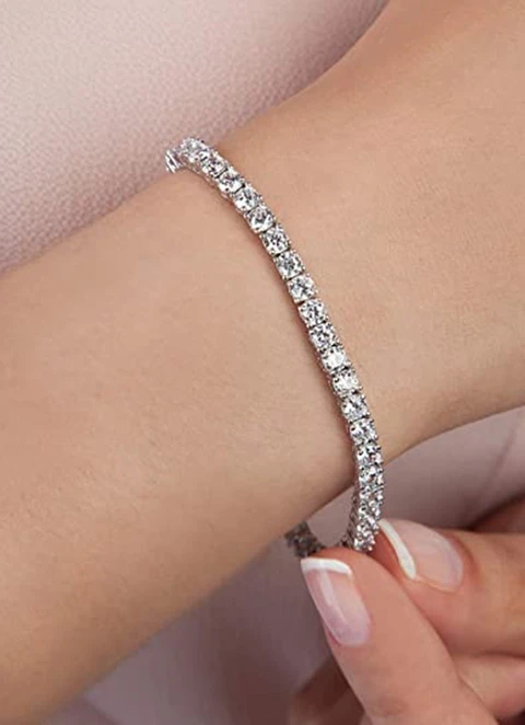 Classic Rhinestone Alloy Bracelets